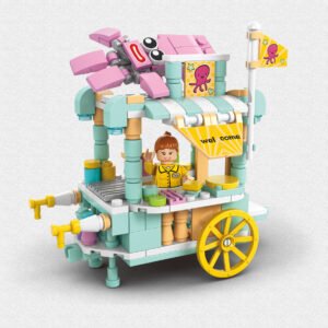 Blocos de Montar Carrinho de Frutos do Mar - Bloxi 179pçs