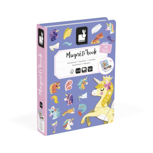 Livro Magnético Tema Unicórnio 44 pçs - Image 3