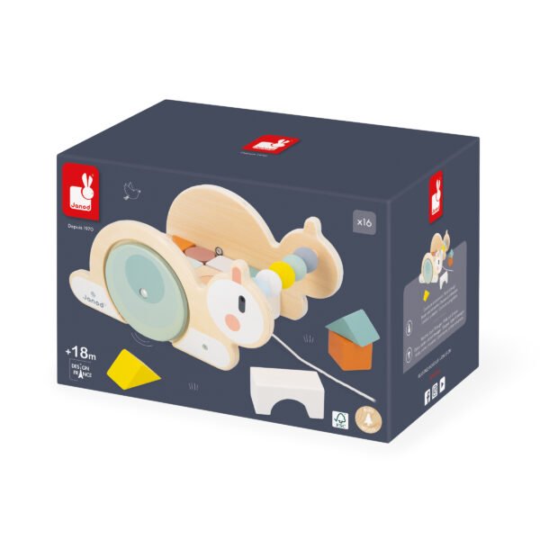 Caracol Para Montar e Passear Janod Brinquedo Montessori 18+ - Image 5