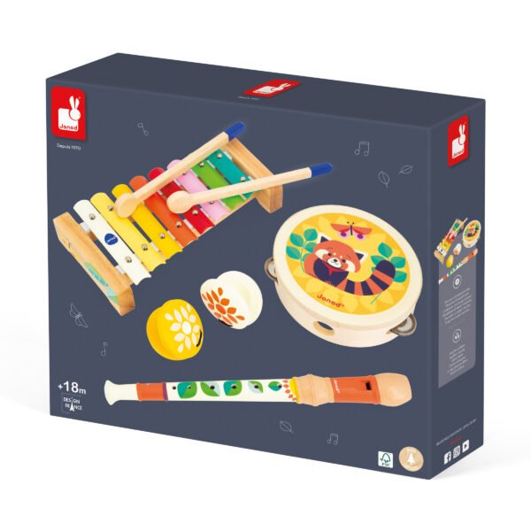 Meu Primeiro Conjuntinho Musical Janod - Brinquedos Montessori - Image 6
