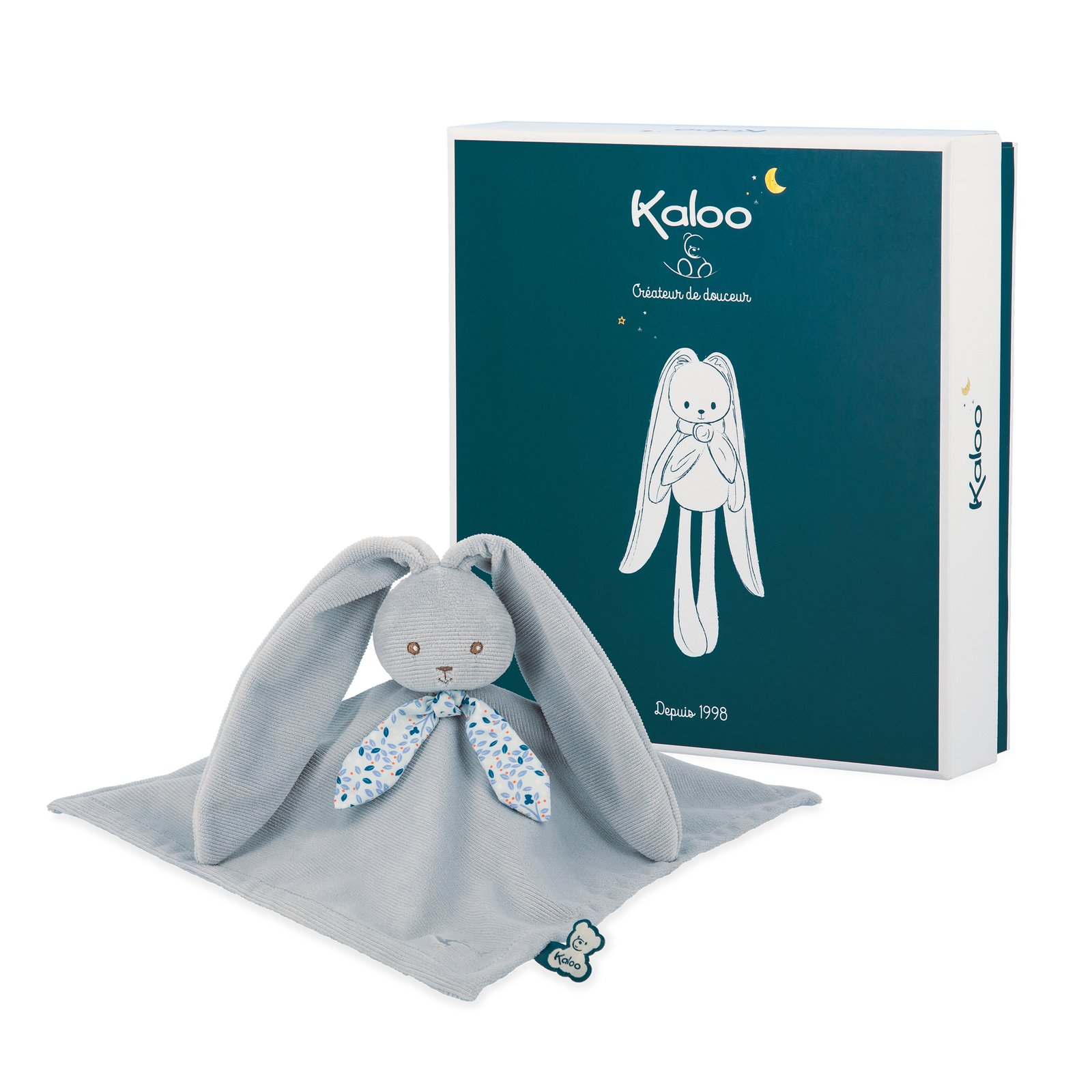 Naninha Para Bebês Tema Coelho Kaloo Cor Azul