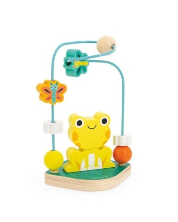 Sapinho Aramado 9Pçs Divertido Janod - Brinquedo Montessori