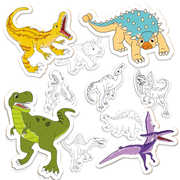 Kit de Pintura Coleção Pop Dinossauros - Image 5