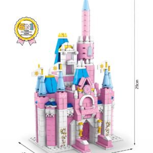 Blocos De Montar Castelo Da Princesa Bloxi 1000 pcs 6 em 1