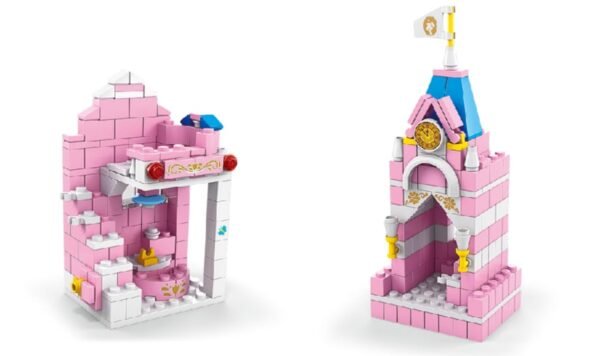Blocos De Montar Castelo Da Princesa Bloxi 1000 pcs 6 em 1 - Image 4