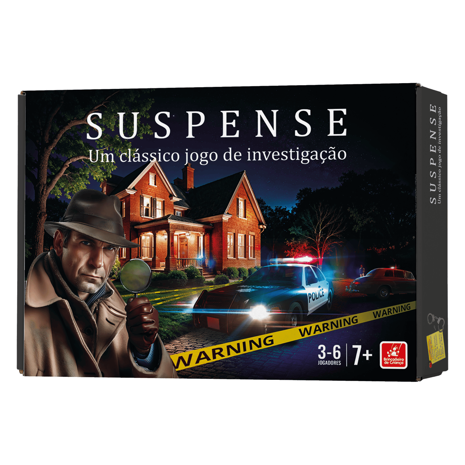 Jogo De Tabuleiro Suspense Clássico | 3 a 6 Jogadores +7 Anos