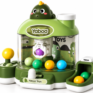 Máquina de Garra Infantil Unicórnio com Luz e Som VERDE