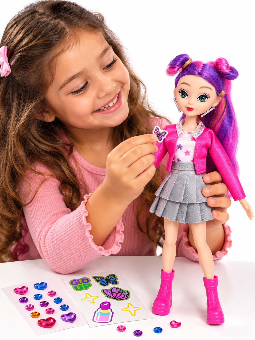 Boneca Fashion Glo-Ui Girls