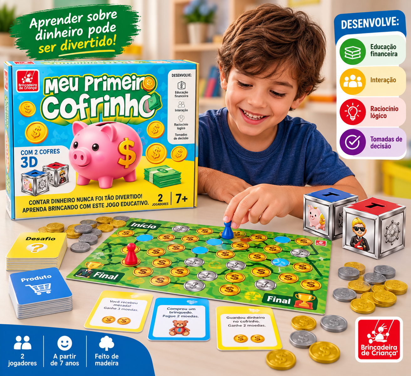 Jogo - Meu Primeiro Cofrinho - Imagem 2