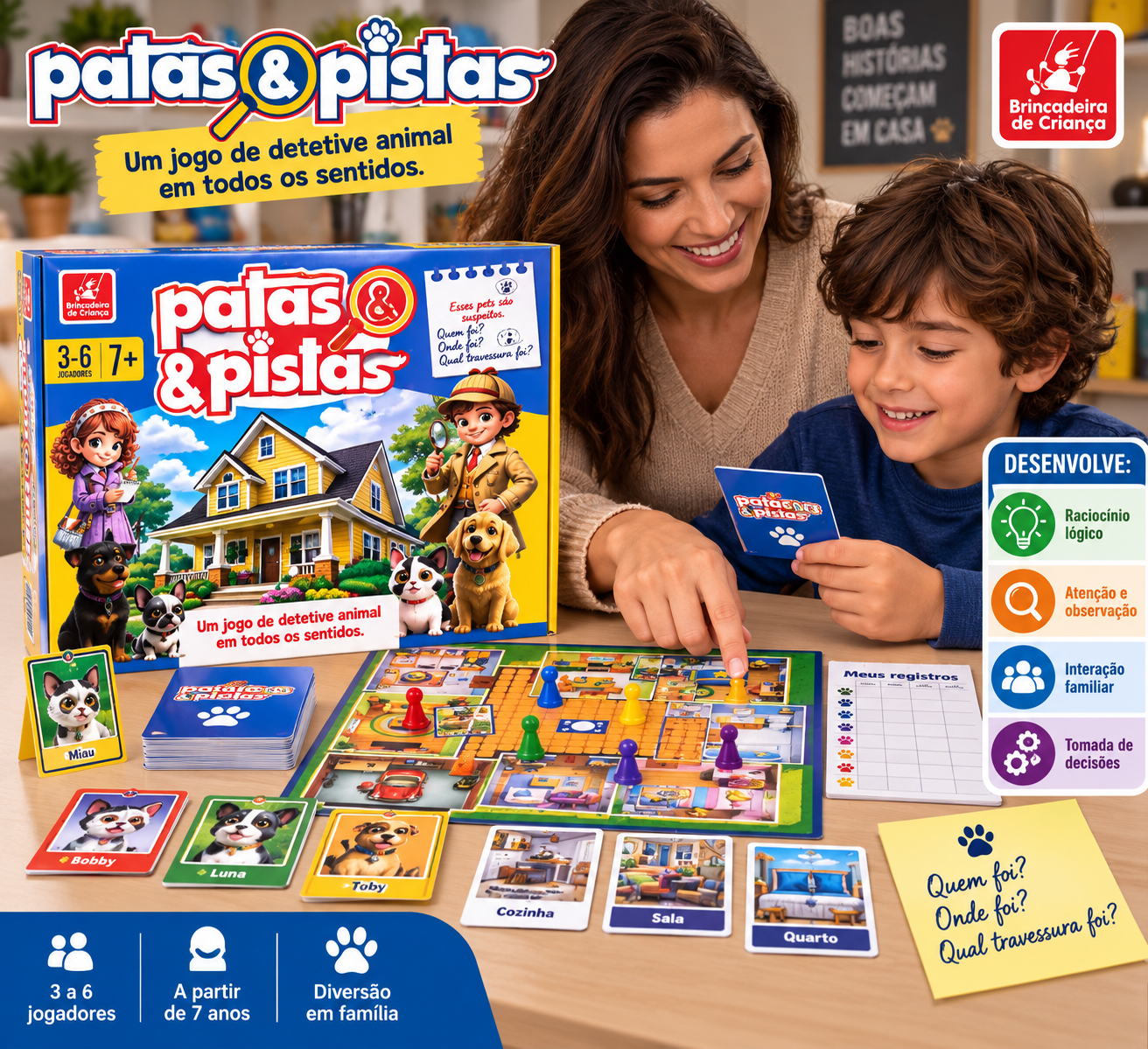 Jogo - Patas & Pistas - Imagem 2