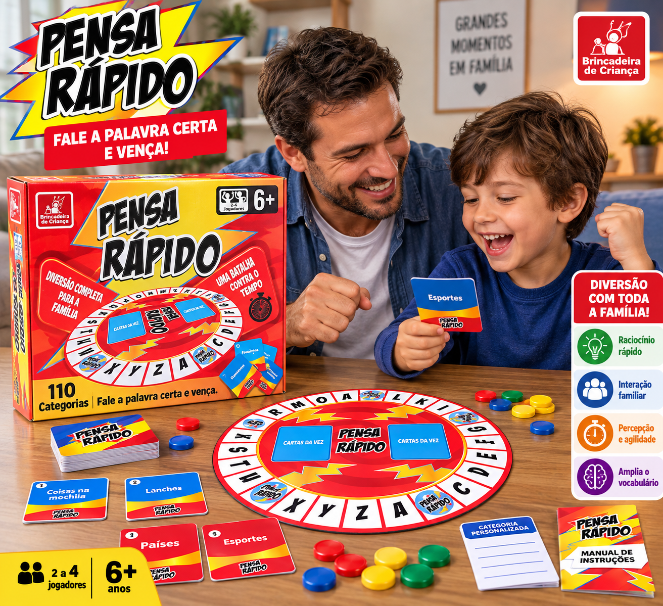 Jogo - Pensa Rápido - Imagem 2