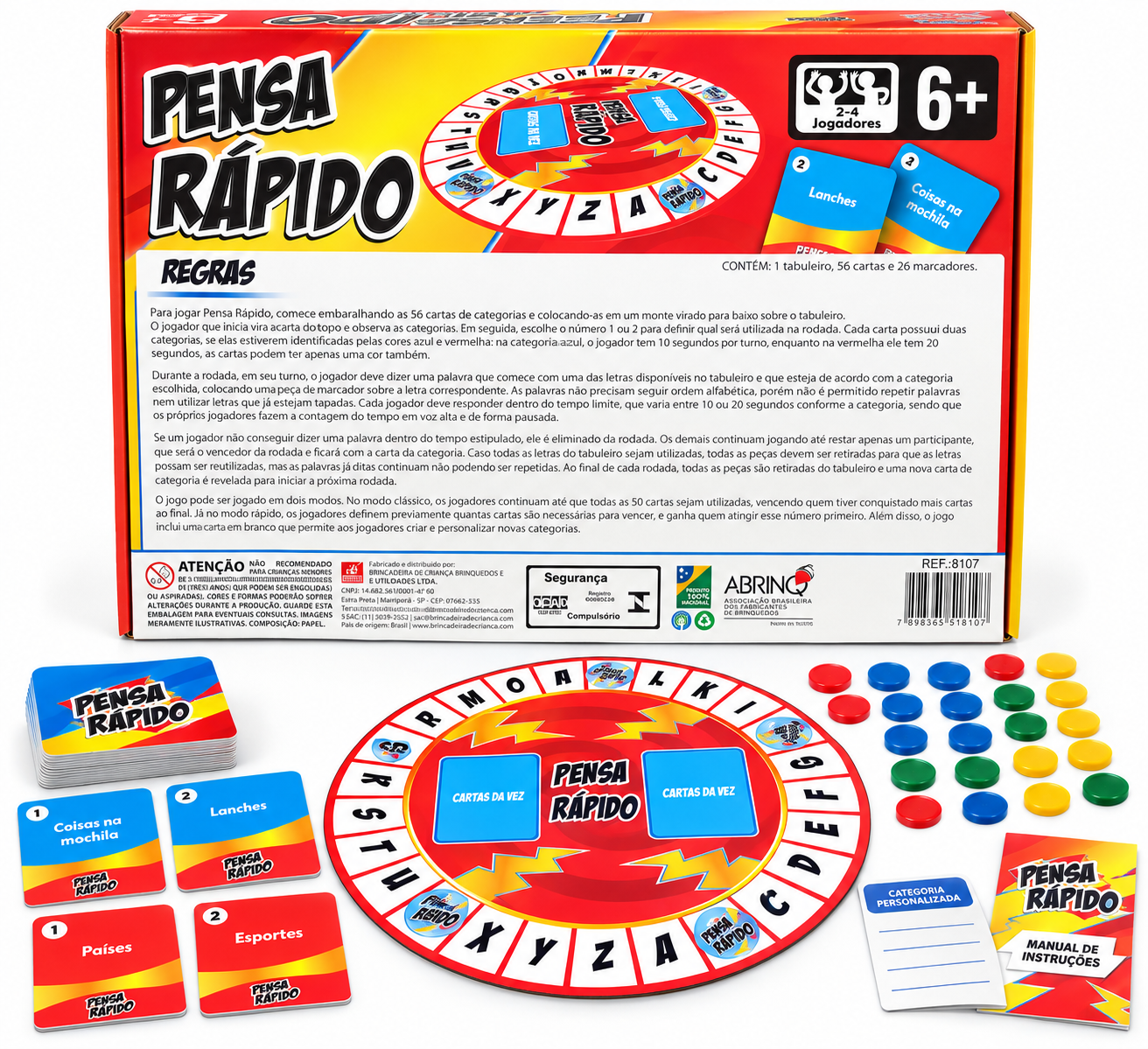 Jogo - Pensa Rápido - Imagem 3