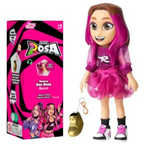 Boneca Emilly Vick Musical Dos Rosa – Brinquedo Infantil